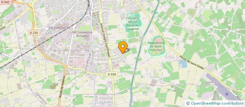 localisation de l'entreprise MONSIEUR ROMUALD VAROQUEAUX  CARPENTRAS