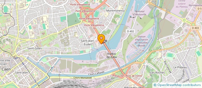 localisation de l'entreprise MONSIEUR ROMUALD VIEL  HEROUVILLE-SAINT-CLAIR