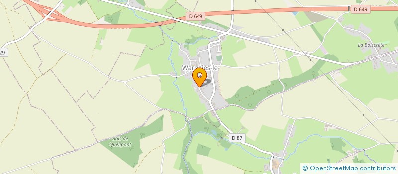 localisation de l'entreprise MONSIEUR ROMUALD VILAIN à WARGNIES-LE-PETIT