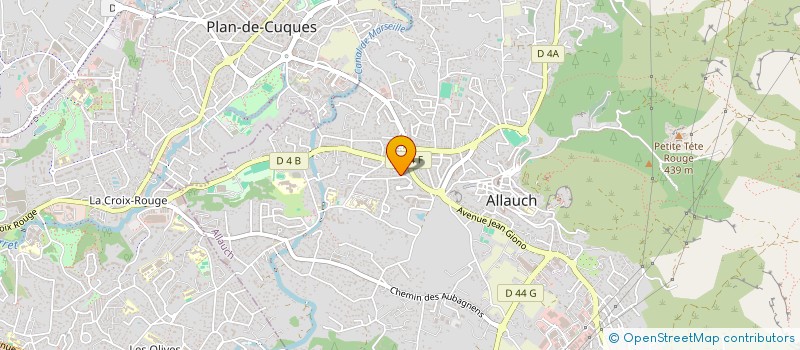 localisation de l'entreprise MONSIEUR ROMUALD VINACE à ALLAUCH
