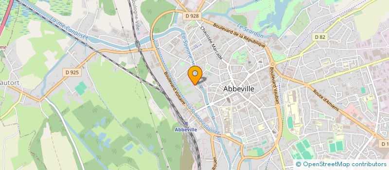 localisation de l'entreprise MONSIEUR ROMUALD WACYK à ABBEVILLE