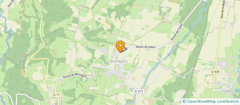 localisation de l'entreprise MONSIEUR ROMUALD WIRY  BONREPOS