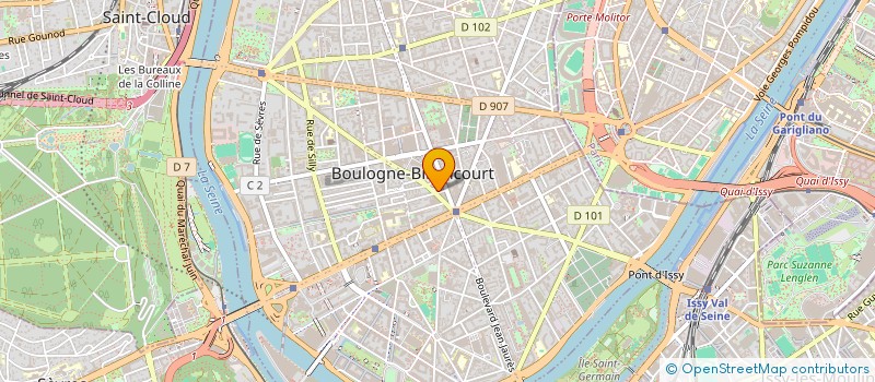 localisation de l'entreprise MONSIEUR ROMULO REYES à BOULOGNE-BILLANCOURT