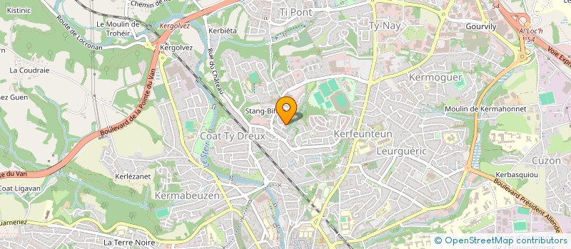 localisation de l'entreprise MONSIEUR ROMULO TIJERO LOZANO à QUIMPER