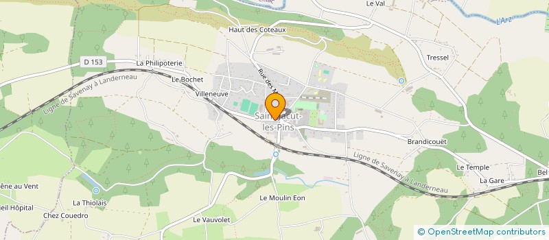 localisation de l'entreprise MONSIEUR ROMULUS STAN  SAINT-JACUT-LES-PINS