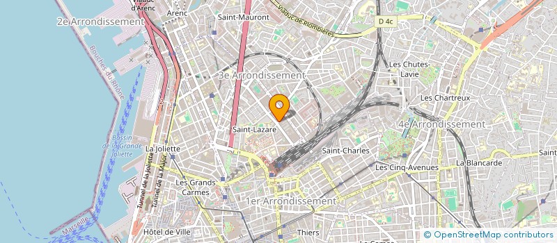 localisation de l'entreprise MONSIEUR ROMY ASABA  MARSEILLE