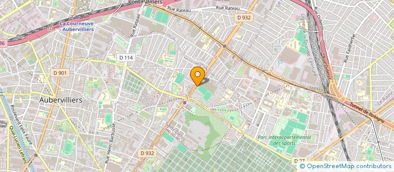 localisation de l'entreprise MONSIEUR ROMY RAYAPIN  PANTIN