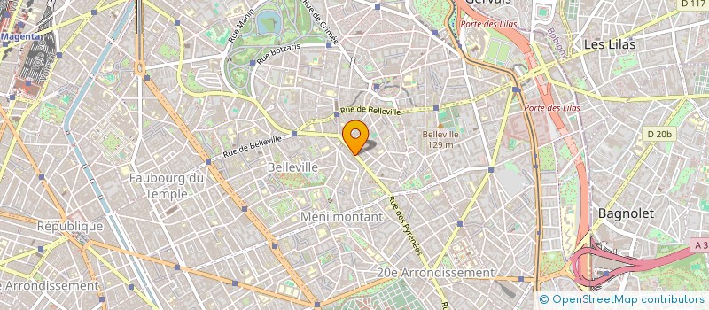 localisation de l'entreprise MONSIEUR RONALD BERTRAND  PARIS