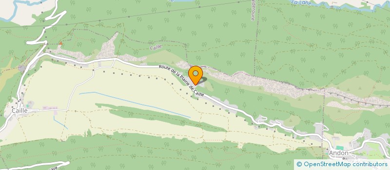 localisation de l'entreprise MONSIEUR RONALD BOS  CAILLE