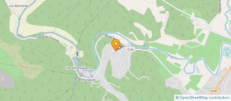 localisation de l'entreprise MONSIEUR RONALD BREUX  VIDAUBAN