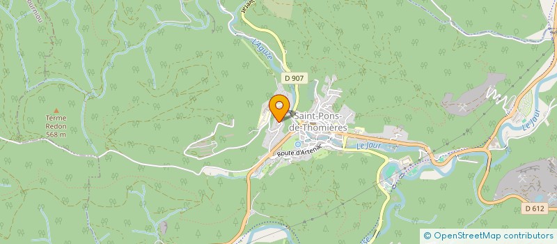 localisation de l'entreprise MONSIEUR RONALD BROOKS  RIOLS