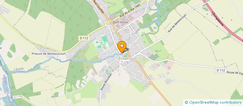 localisation de l'entreprise MONSIEUR RONALD COUPE  FLIXECOURT