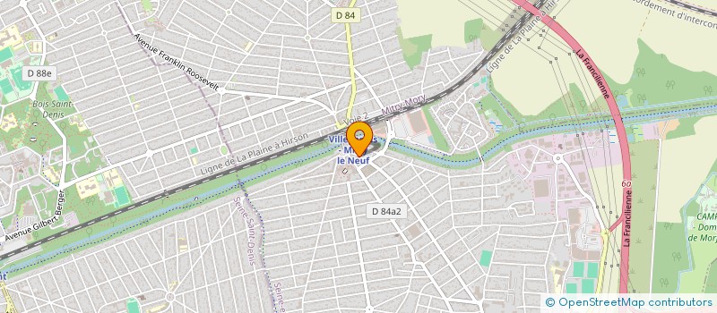 localisation de l'entreprise MONSIEUR RONALD DAIZO  VILLEPARISIS