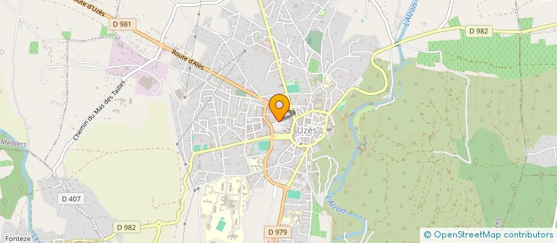 localisation de l'entreprise MONSIEUR RONALD DANIS à UZES