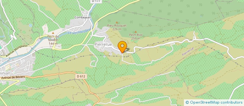 localisation de l'entreprise MONSIEUR RONALD DE GROOT  PIERRERUE