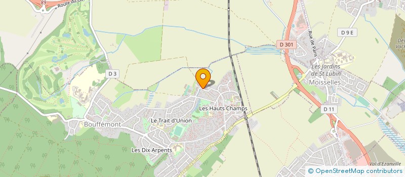 localisation de l'entreprise MONSIEUR RONALD DELILETTE  ATTAINVILLE