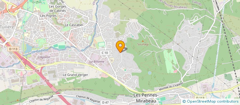 localisation de l'entreprise MONSIEUR RONALD DENTON à LES PENNES-MIRABEAU
