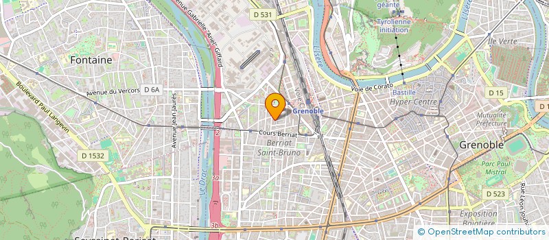 localisation de l'entreprise MONSIEUR RONALD LOCATELLI à GRENOBLE