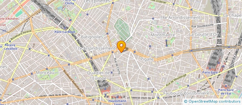 localisation de l'entreprise MONSIEUR RONALD LOZADA RUIZ  PARIS