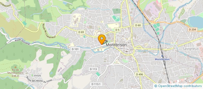 localisation de l'entreprise MONSIEUR RONALD NARCISSE à MONTBRISON
