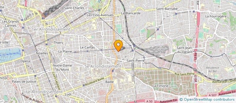 localisation de l'entreprise MONSIEUR RONALD NOCERINO à MARSEILLE