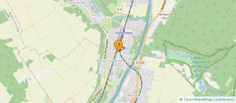 localisation de l'entreprise MONSIEUR RONALD PETIT-FRERE  BUTRY-SUR-OISE