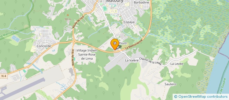 localisation de l'entreprise MONSIEUR RONALD PLAISIR  MATOURY