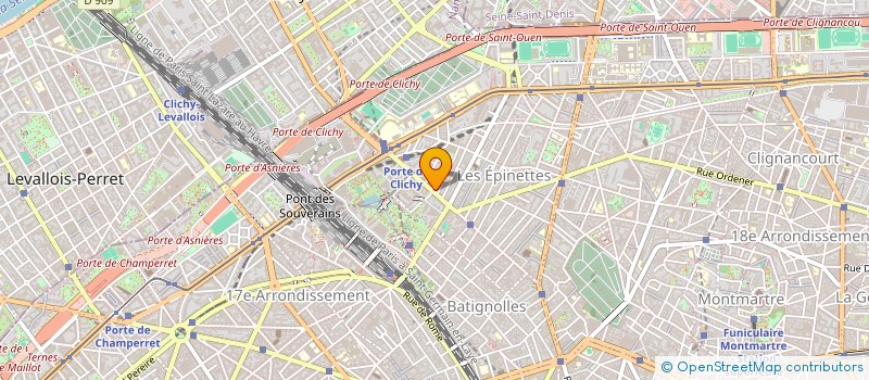 localisation de l'entreprise MONSIEUR RONALD POPOTTE  PARIS