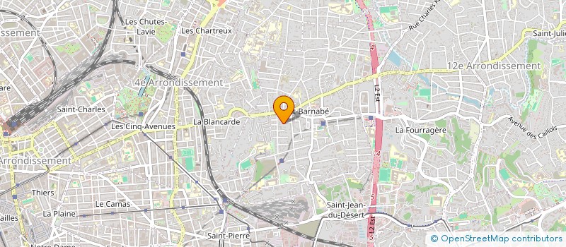 localisation de l'entreprise MONSIEUR RONALD REYES à MARSEILLE