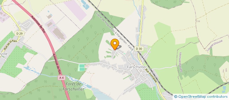 localisation de l'entreprise MONSIEUR RONALD ROLLET  FARSCHVILLER