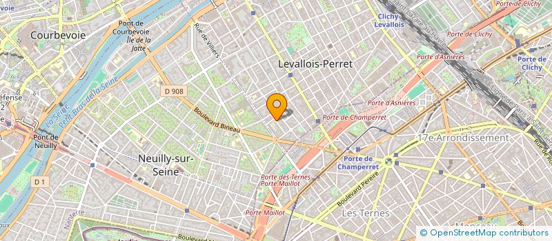 localisation de l'entreprise MONSIEUR RONALD SANTOS à LEVALLOIS-PERRET
