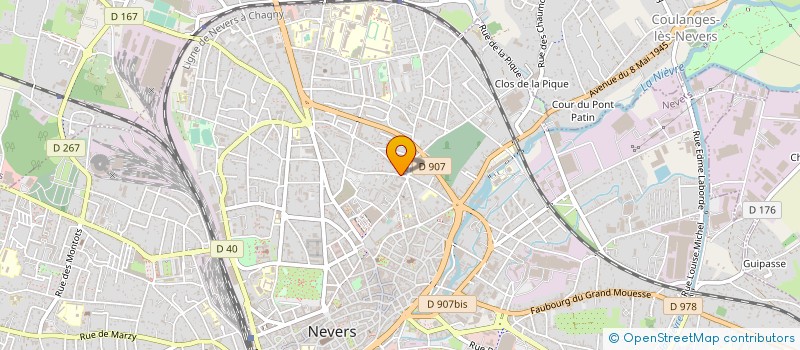 localisation de l'entreprise MONSIEUR RONALD VAUTRIN à NEVERS
