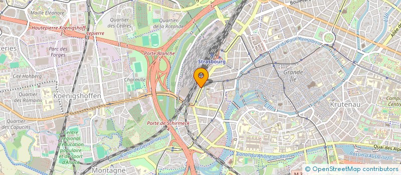 localisation de l'entreprise MONSIEUR RONALDO DOS SANTOS FERREIRA à STRASBOURG