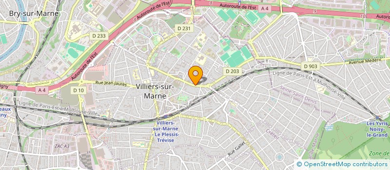 localisation de l'entreprise MONSIEUR RONALDO SILVA SANTOS  VILLIERS-SUR-MARNE