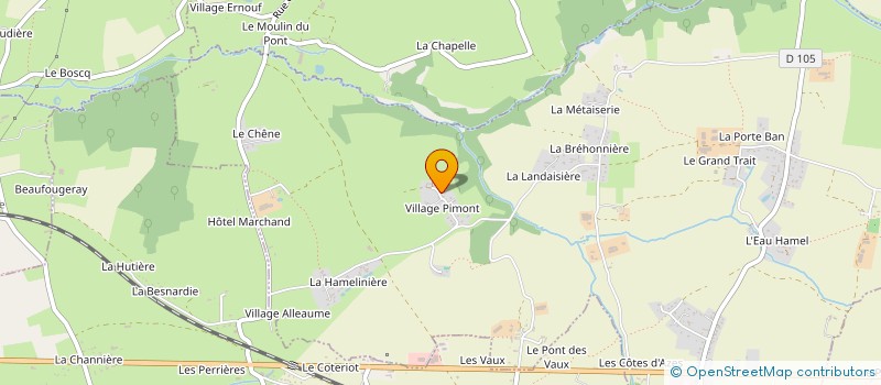 localisation de l'entreprise MONSIEUR RONAN BAISNEE  SAINT-JEAN-DES-CHAMPS