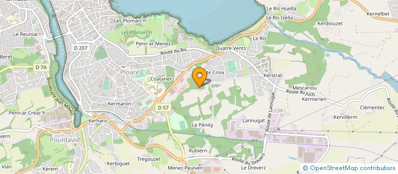 localisation de l'entreprise MONSIEUR RONAN BERREHOUC  DOUARNENEZ