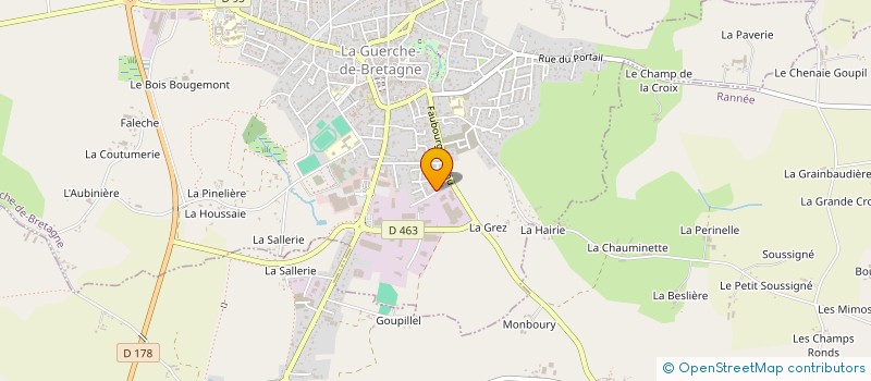 localisation de l'entreprise MONSIEUR RONAN BLIN  CUILLE