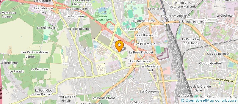 localisation de l'entreprise MONSIEUR RONAN BOGNET à SARAN