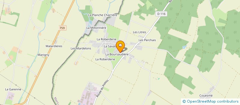 localisation de l'entreprise MONSIEUR RONAN BONNAMY  MARCAY