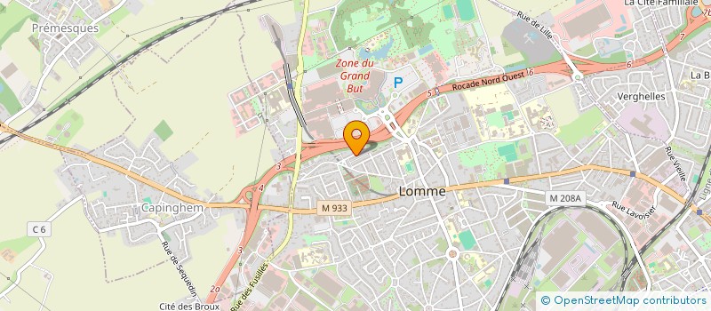 localisation de l'entreprise MONSIEUR RONAN BOONAERT à LILLE