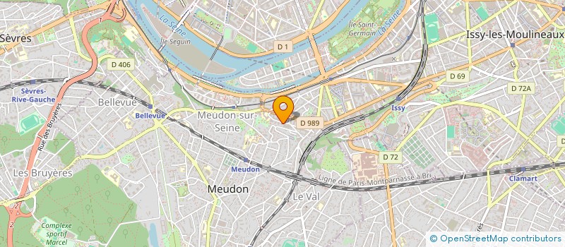 localisation de l'entreprise MONSIEUR RONAN BREMOND à MEUDON