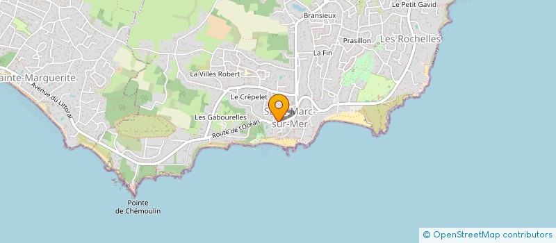 localisation de l'entreprise MONSIEUR RONAN BURBAN  SAINT-NAZAIRE