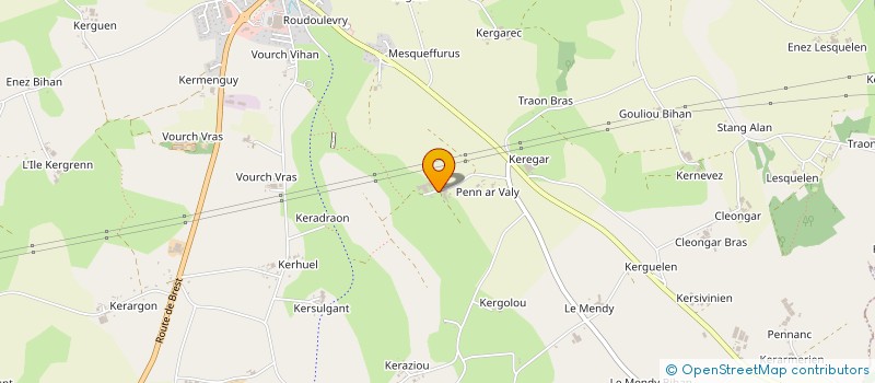 localisation de l'entreprise MONSIEUR RONAN CALVEZ à PLABENNEC