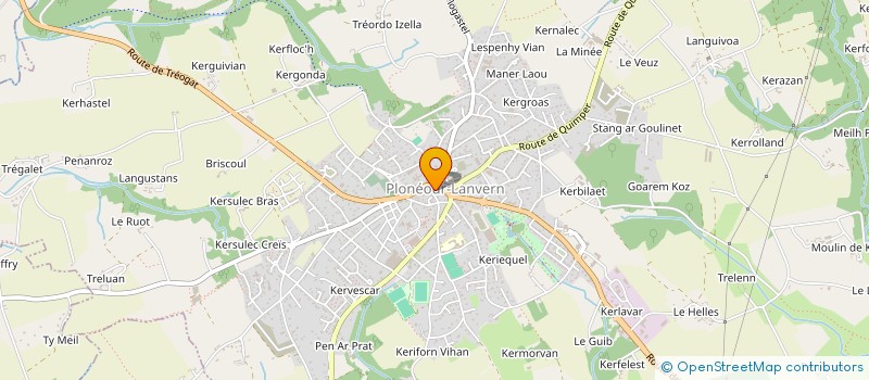 localisation de l'entreprise MONSIEUR RONAN CARIOU  PLONEOUR-LANVERN