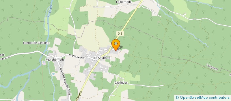 localisation de l'entreprise MONSIEUR RONAN CHAMBORD  NOAILLAN