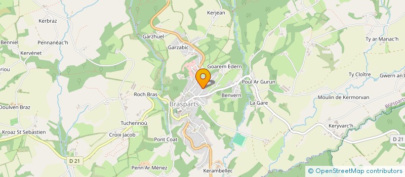 localisation de l'entreprise MONSIEUR RONAN CIREFICE  BRASPARTS
