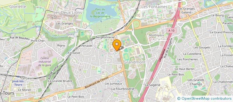 localisation de l'entreprise MONSIEUR RONAN CONQ à MERIGNAC