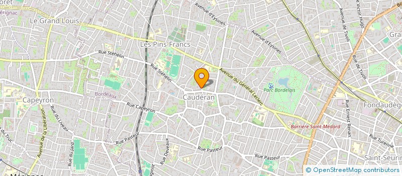 localisation de l'entreprise MONSIEUR RONAN COTTON DE BENNETOT  BORDEAUX