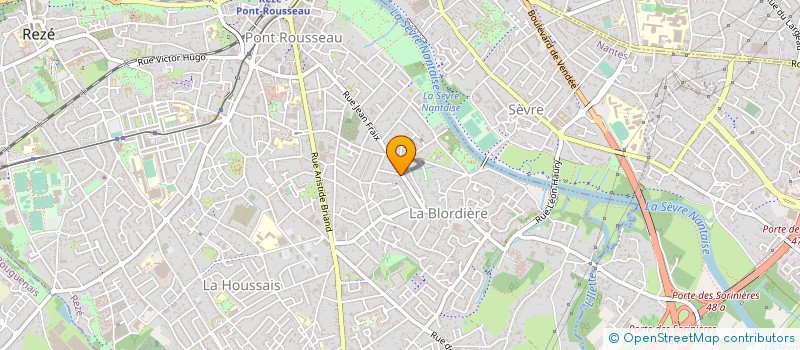 localisation de l'entreprise MONSIEUR RONAN CRETIN  REZE