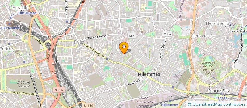 localisation de l'entreprise MONSIEUR RONAN CREZE à LILLE